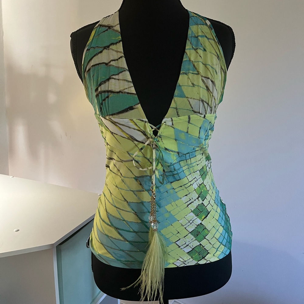 SOLD!!! Roberto Cavalli ss04 halter top